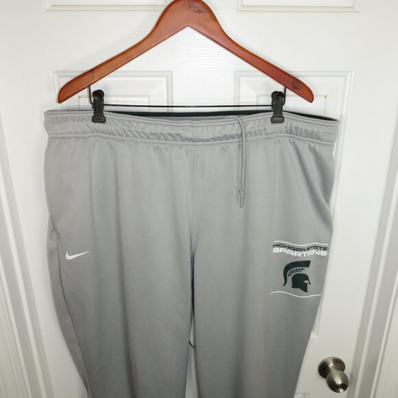 Nike Dri-Fit NCAA Michigan State University Spartans Tracksuit Team Issued 4XL - Picture 9 of 13